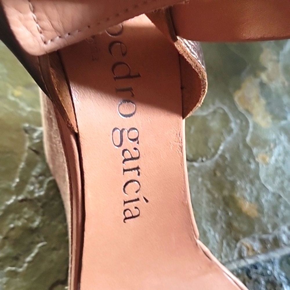 PEDRO GARCIA sandals 40. Gorgeous! NWOT  Beautifully crafted in Spain $595 Orig! - Picture 7 of 14